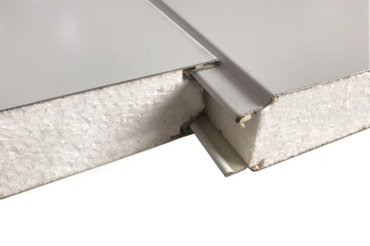 Insulated Panel Joint with Tongue-and-Groove for Container Houses
