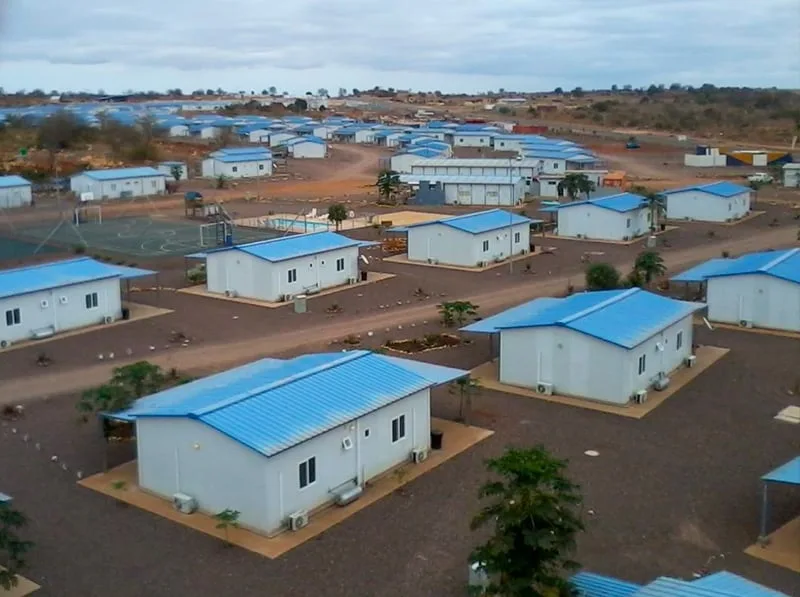 prefab rufugee camps