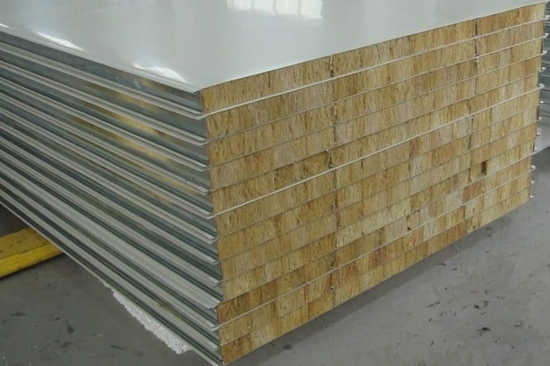 Rockwool Sandwich Panels For Wall And Roof