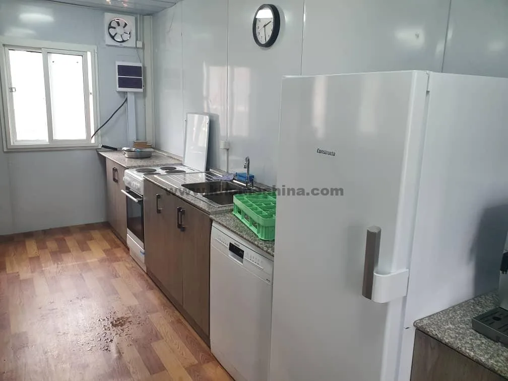 20ft container kitchen layout