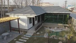 maison à ossature d'acier