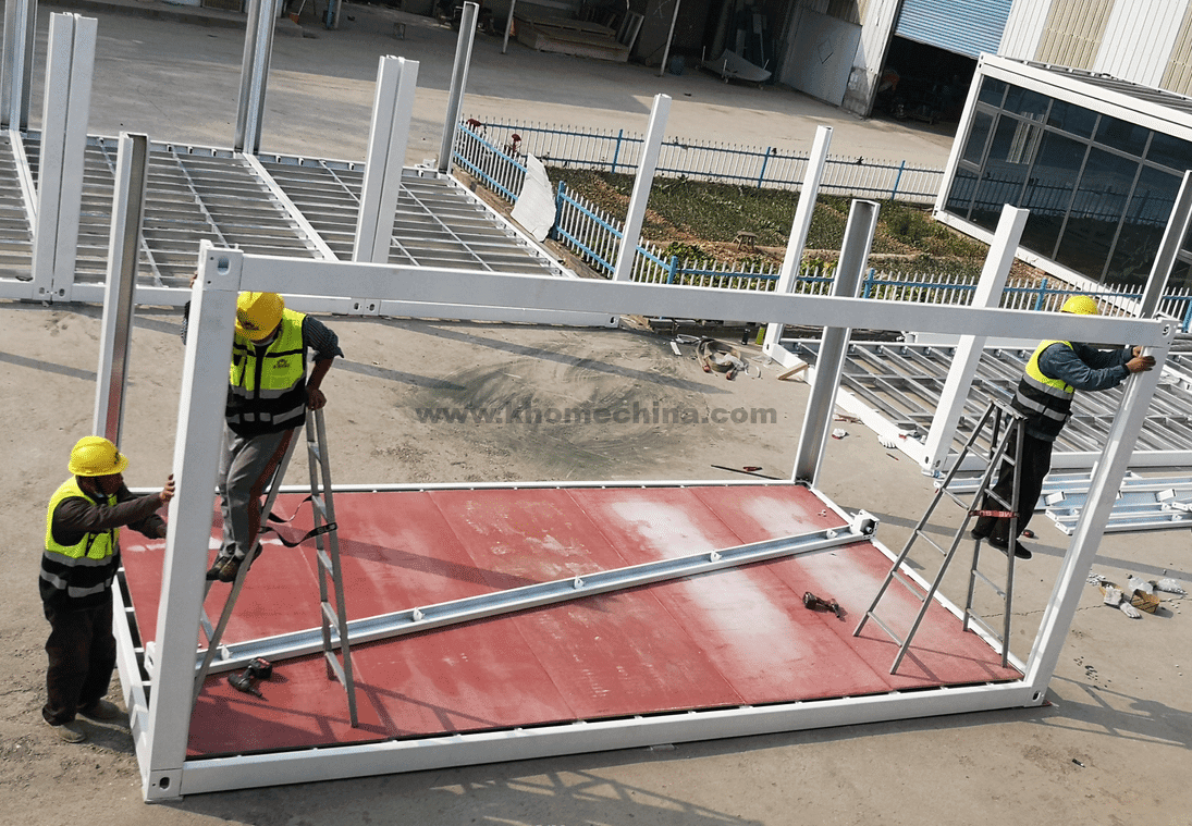 Installation Guide: How To Build A Container House | K-HOME