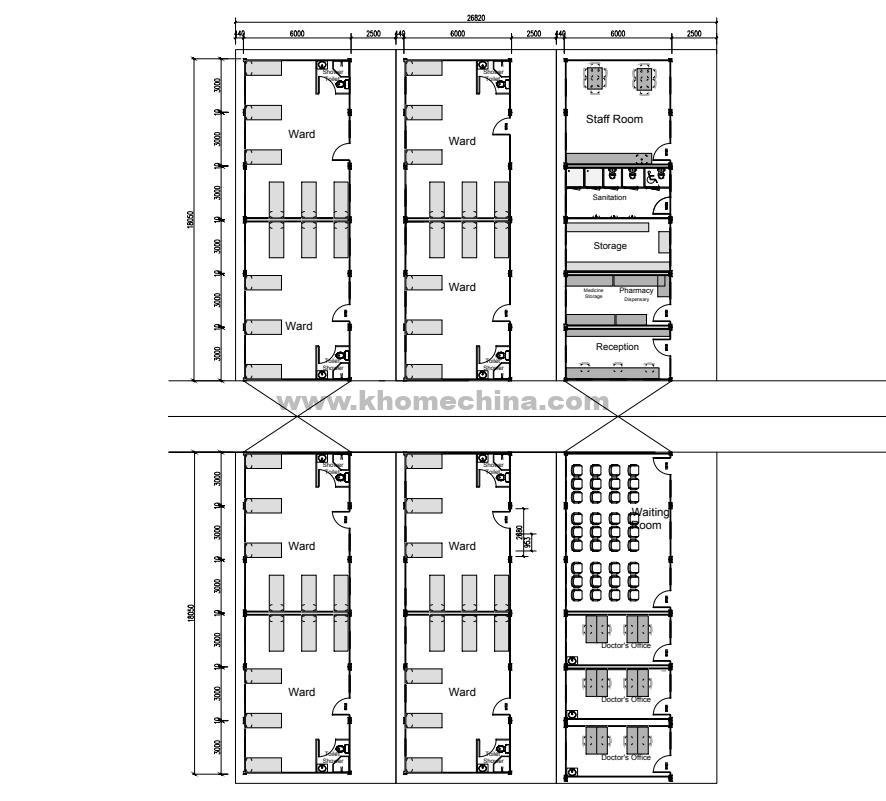 modular medical clinic floor plans