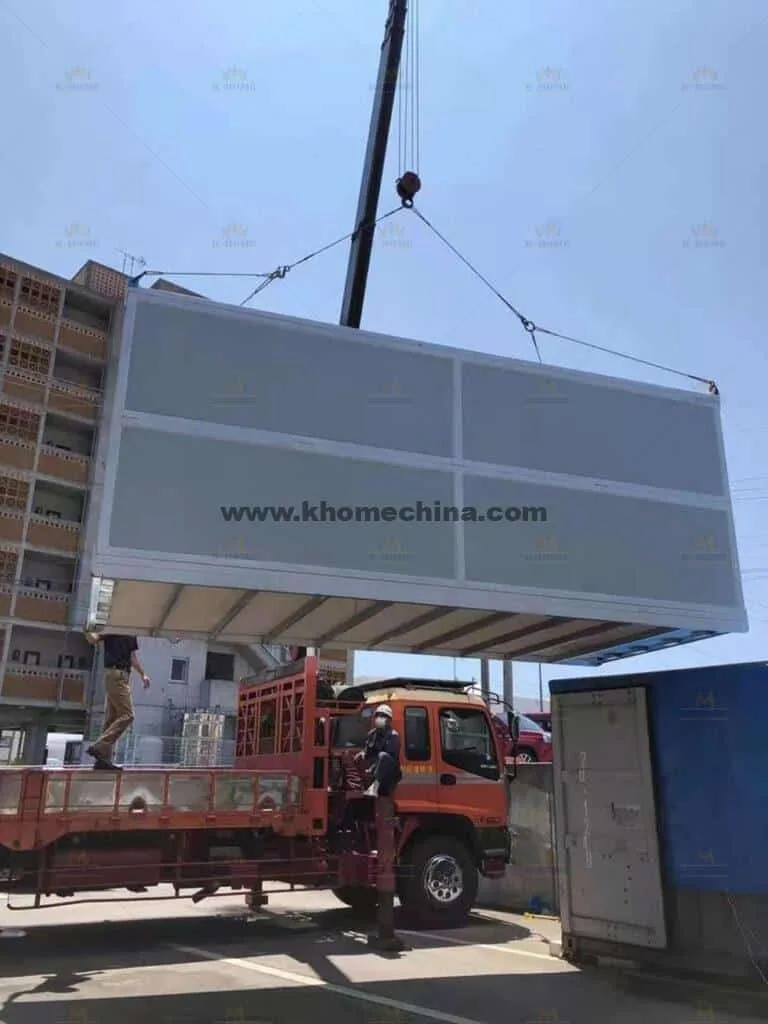 可折叠集装箱房