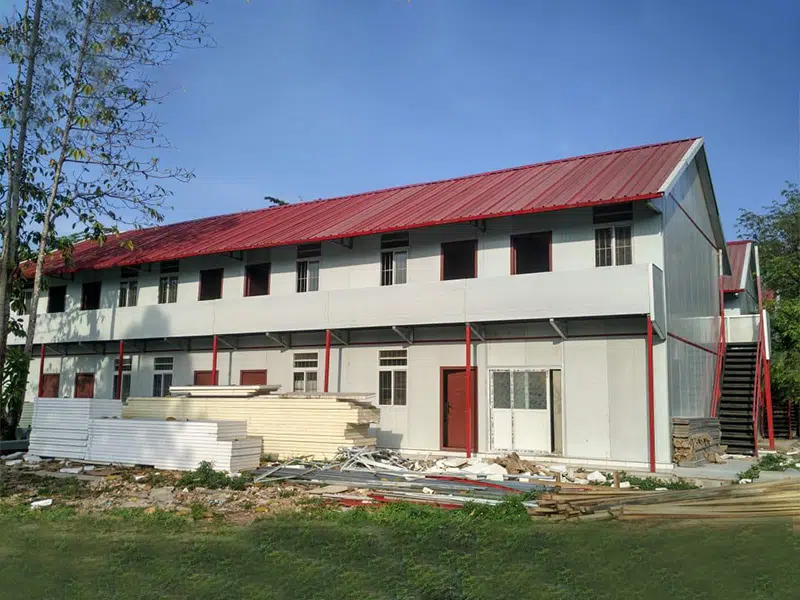 camp site buildings