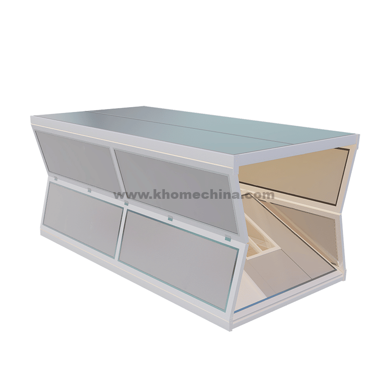 Folding Container House Structural Diagram
