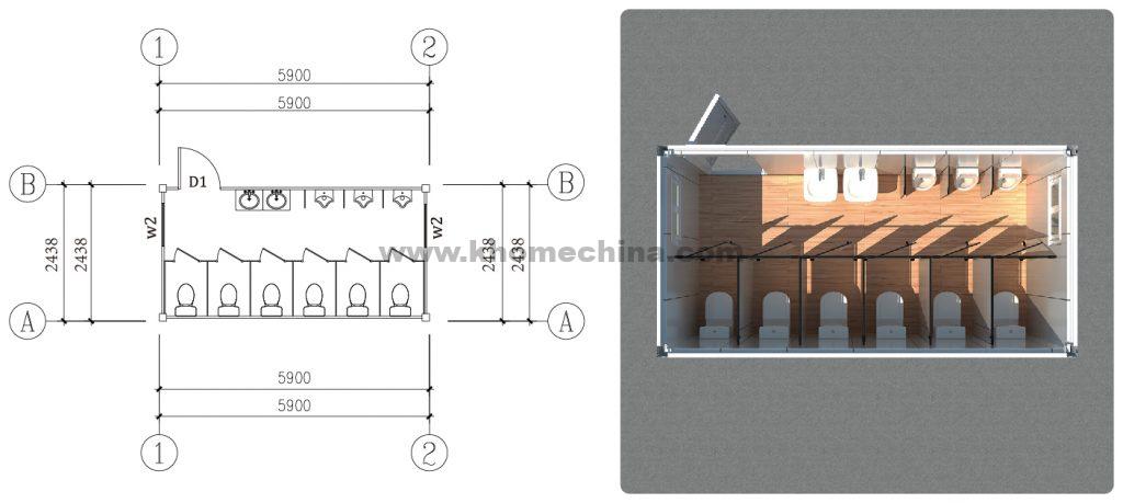 03-Flat-pack-container-male-toilet