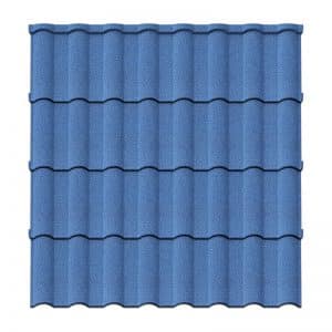 Stone Coated Steel Roofing-Roman royal blue