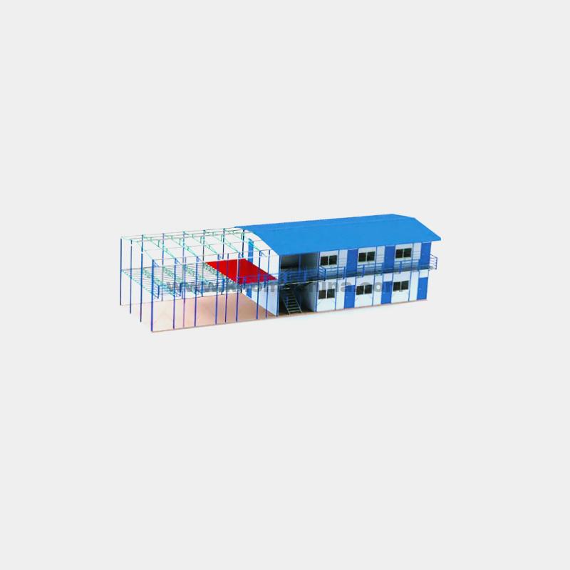 Two-story K-Type Prefabricated house plan