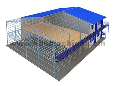 T-15 modular barrack design