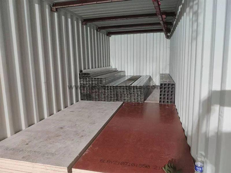 Packing and transportation of container houses