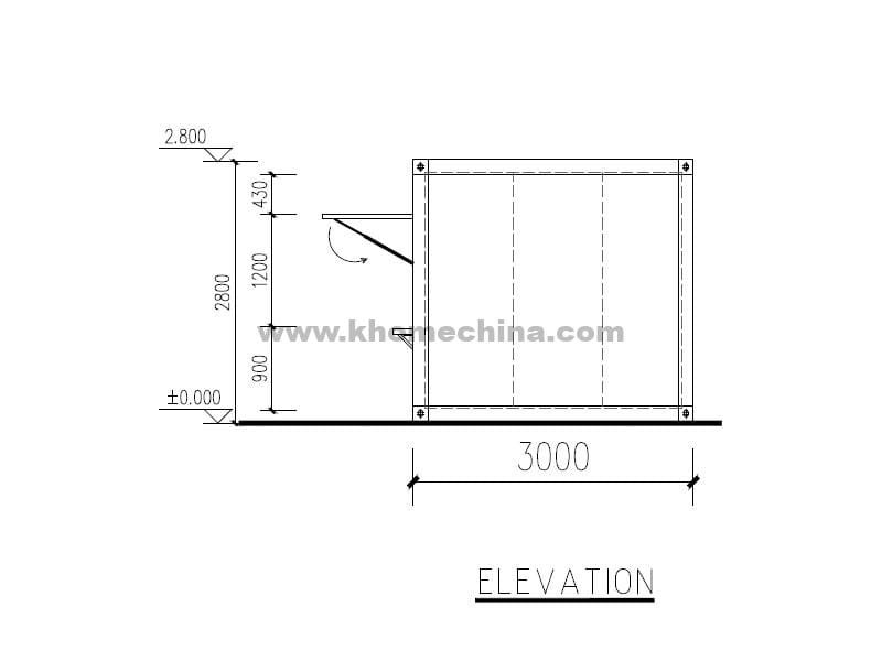 20ft commercial kitchen containers design