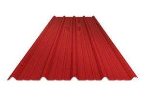 Wall panel-red color steel sheet