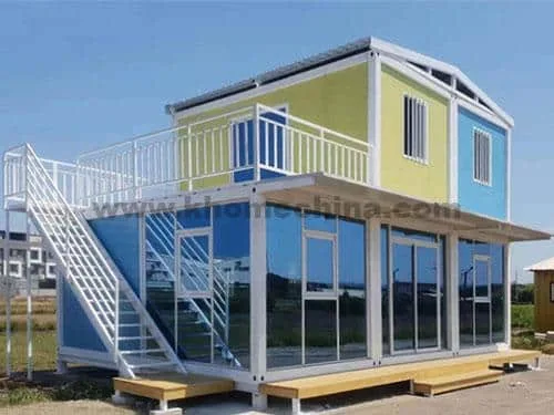 customized flat pack container