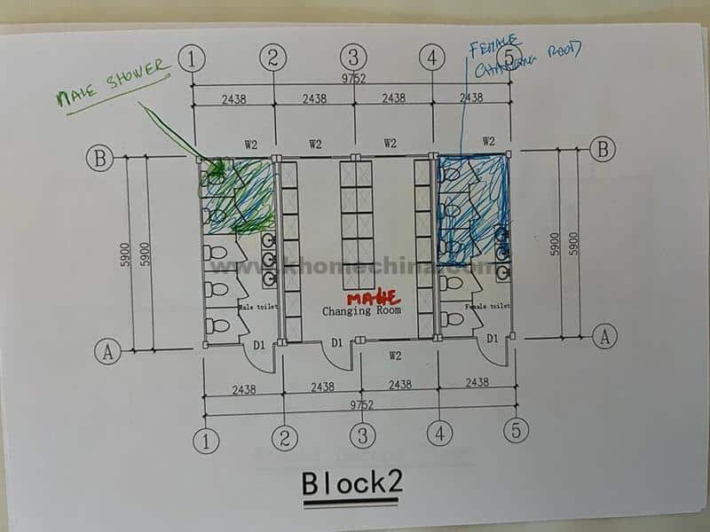 Construction Camp in Ghana-Design Modification