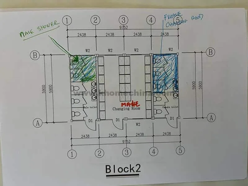 Construction Camp in Ghana-Design Modification