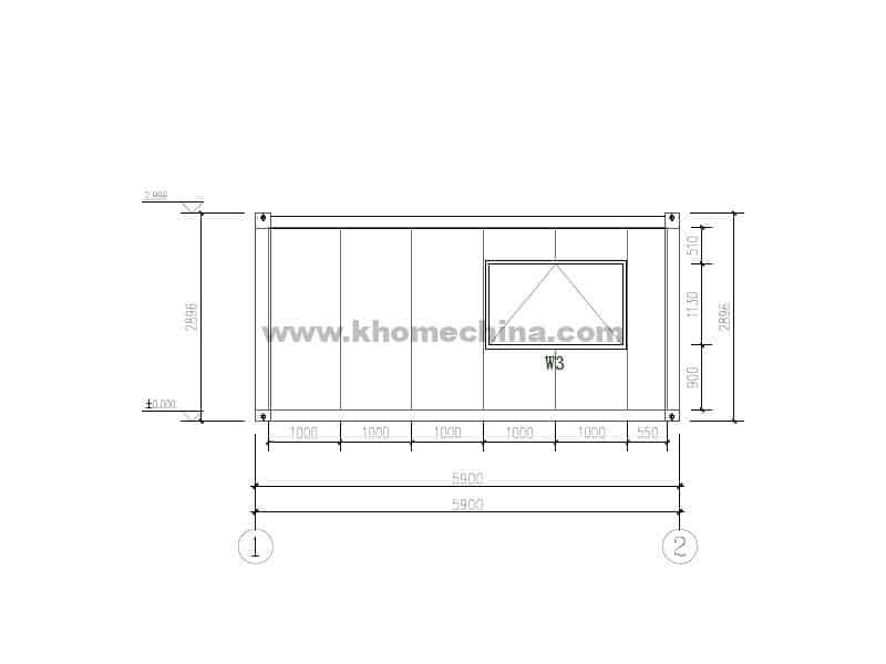 customized 20ft flat pack chontainer house floor plan