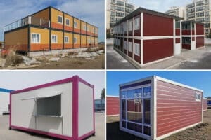 customized 20ft flat pack container