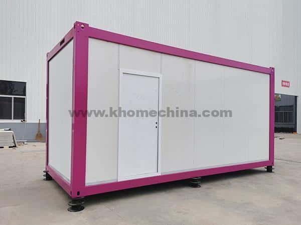 customized 20ft flat pack container house