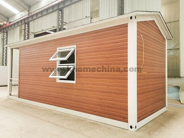 portable cabin with cladding