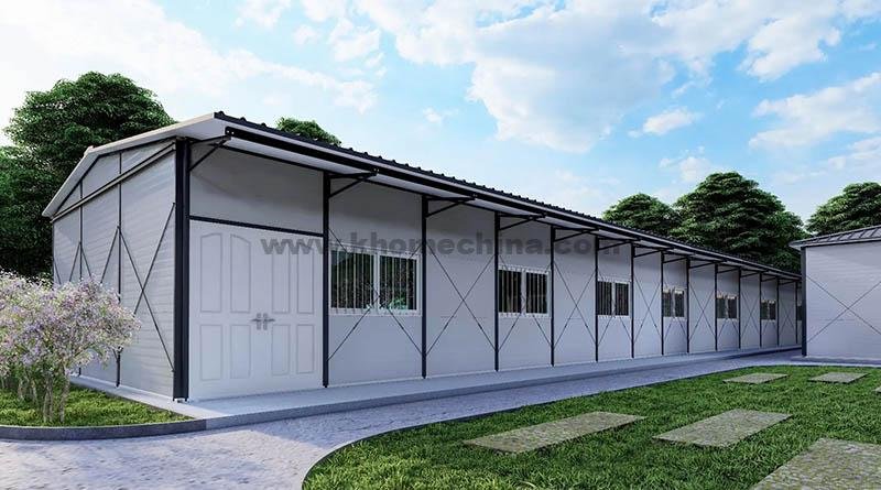 single-storey prefabricated k house