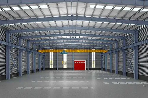 steel crane building