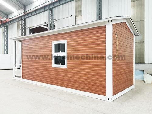 portable cabin-back view