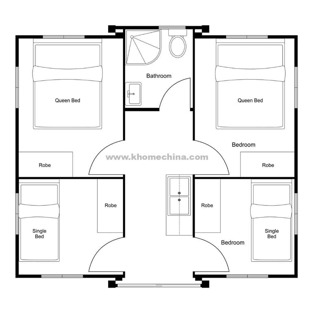 20ft - 4 bedroom