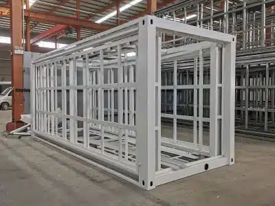 20ft expandable container house - steel frame