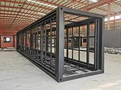 40ft expandable container house - steel frame