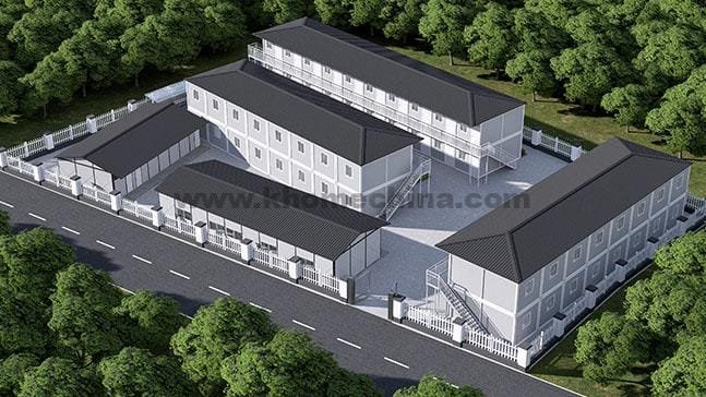 prefab Container for site accommodation