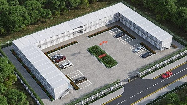 portable site accommodation