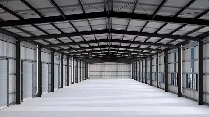 portal steel structure without overhead crane