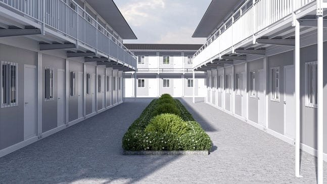 prefabricated accommodation