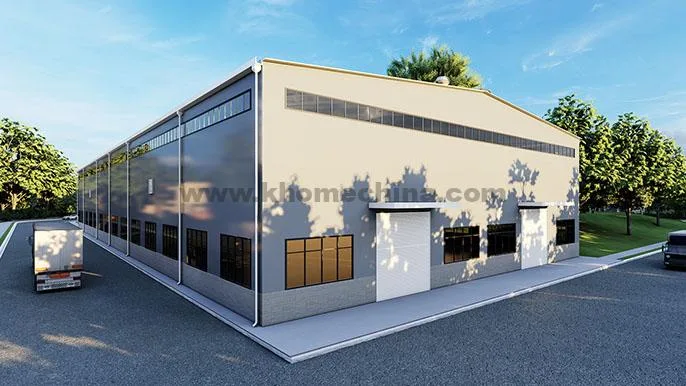 steel structure warehouse building