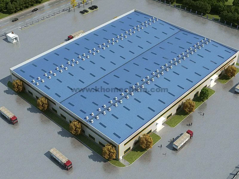 steel structure warehouse design drawing - Tanzania project