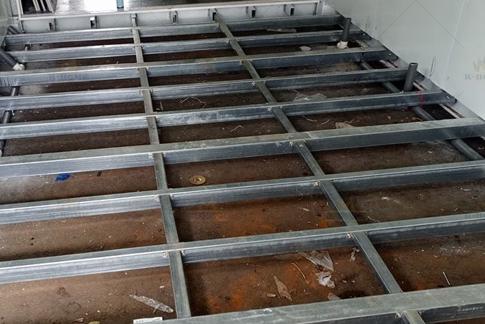 floor structure- Hot-dip Galvanized steel frame