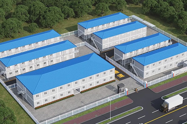 modular container camp