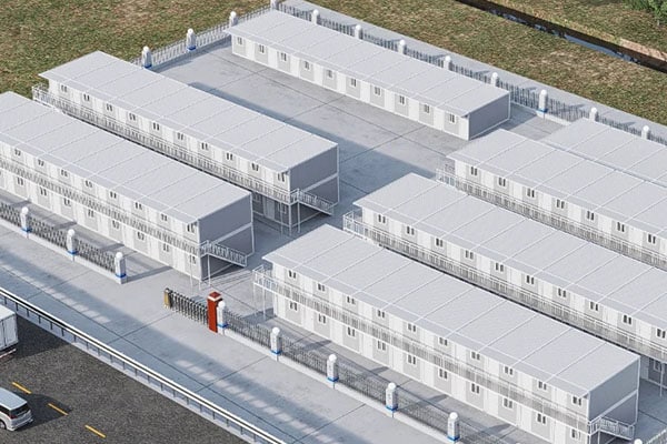 modular container camp