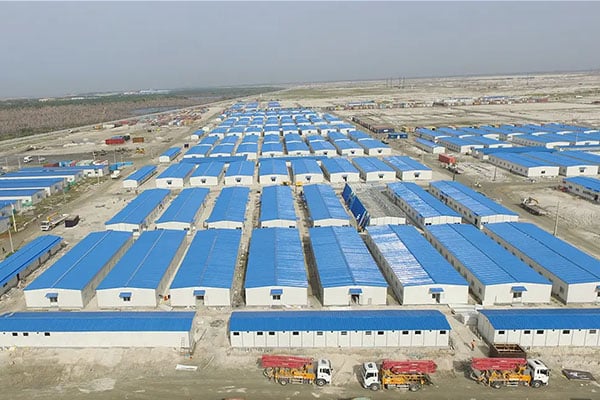 prefab camp building