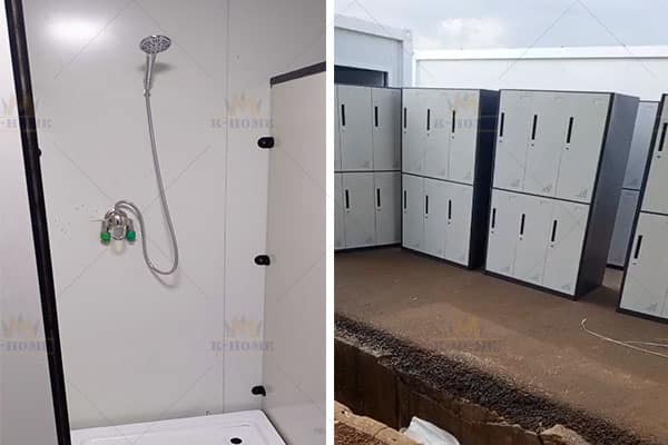 Bathroom equipment installation