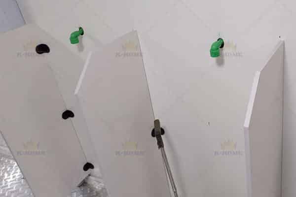 Bathroom equipment installation