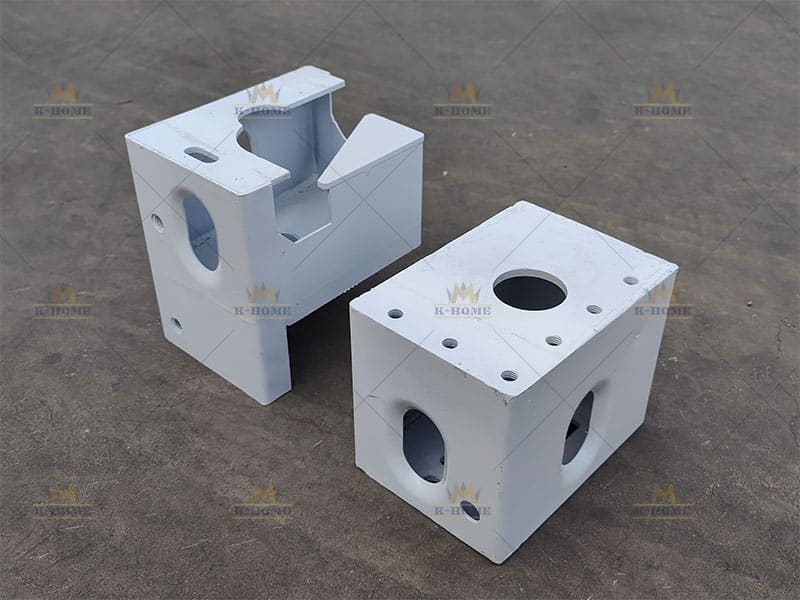 Flat pack container's joint corner