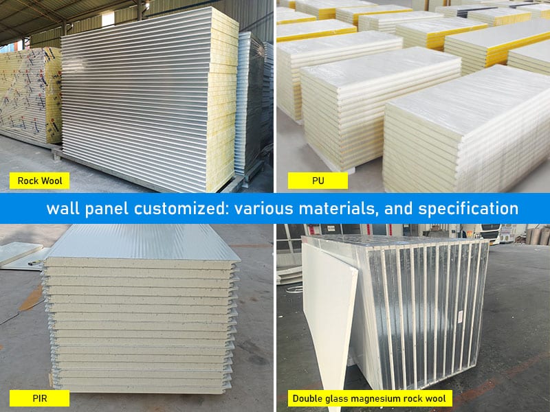 KHOME Prefab Containers Customized Service - Wall Panel Customized