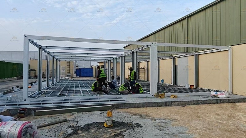 Modular Office Camp Project in Saudi Arabia