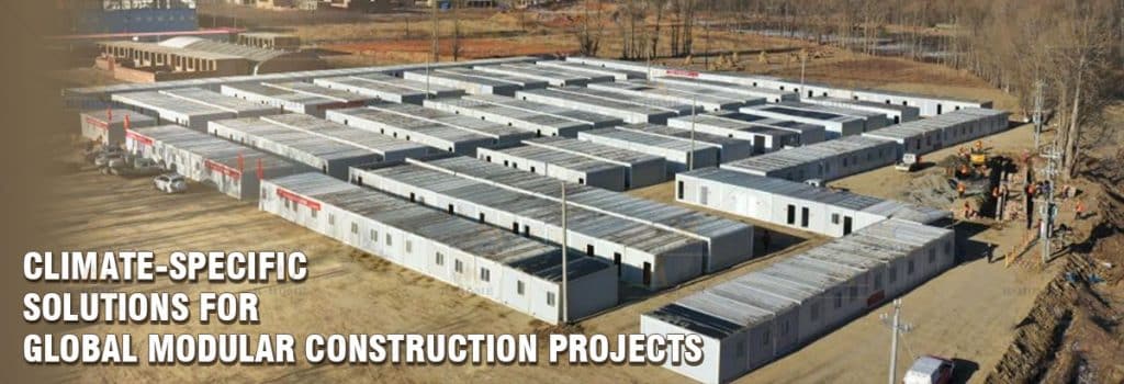 climate-specific solutions for modular construction projects banner