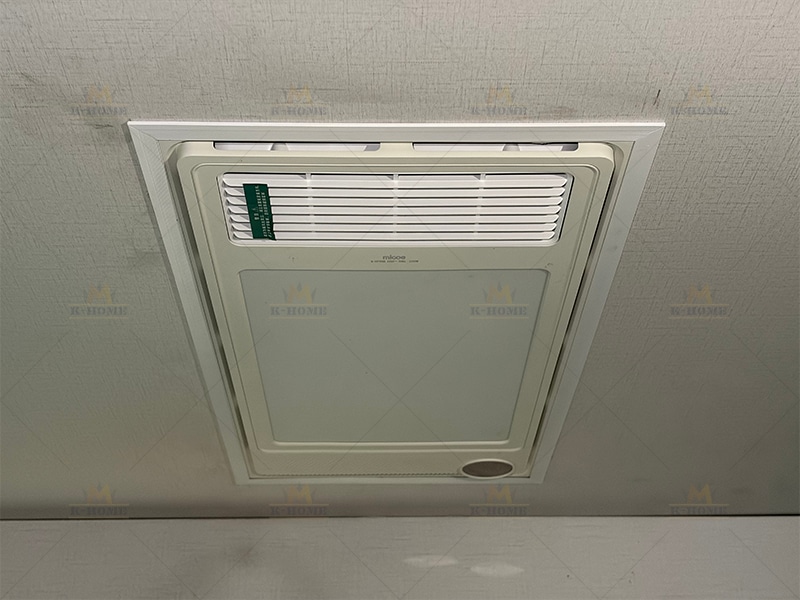 Integrated Bathroom Heater Installation
