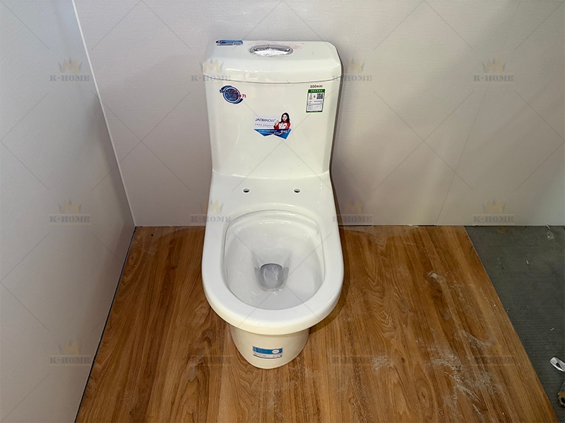 Apple Cabin Interior Toilet