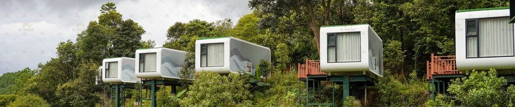 production of KHOME apple cabin house cover